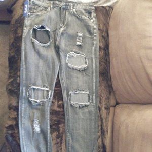Brand New Men's Distressed Jeans
